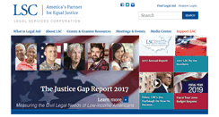 Desktop Screenshot of lsc.gov